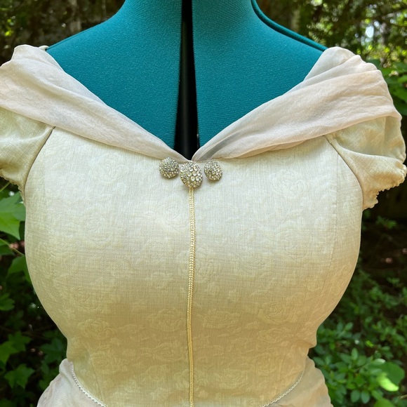 Secret Honey Disney Belle Yellow dress Dance Beauty and the Beast Cosplay Tagged - Picture 3 of 14